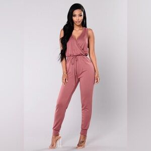 Fashion Nova tough chick jumpsuit